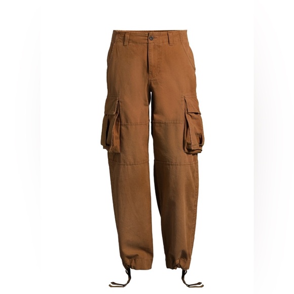 No Boundaries All Gender Wide Leg Cargo Pants, Men's Size 34 - Picture 1 of 5